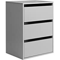Forte Twist Cajones- Madera- Gris- 51 x 39.60 x 70.60 cm